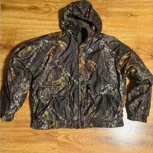 Vtg Woolrich Reversible Jacket Mens Large Realtree Camo MG3 Multiguard Thermore